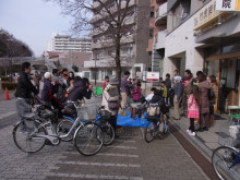 竹友の会　新春餅つき会!!